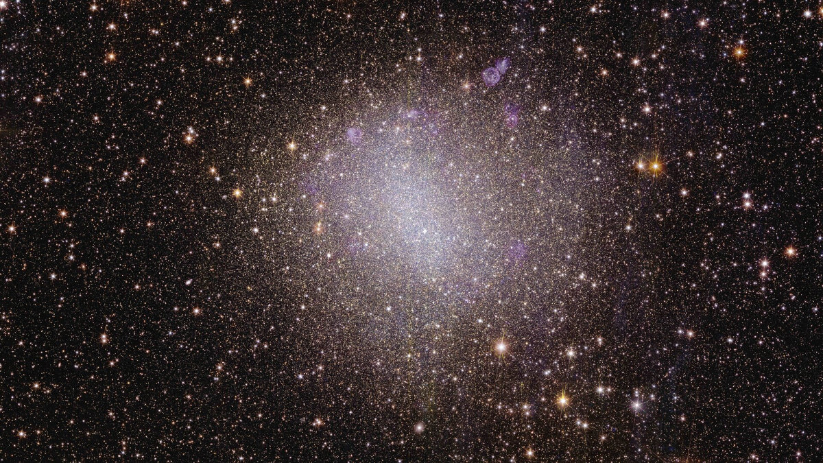 Ακανόνιστου σχήματος γαλαξίας NGC 6822
