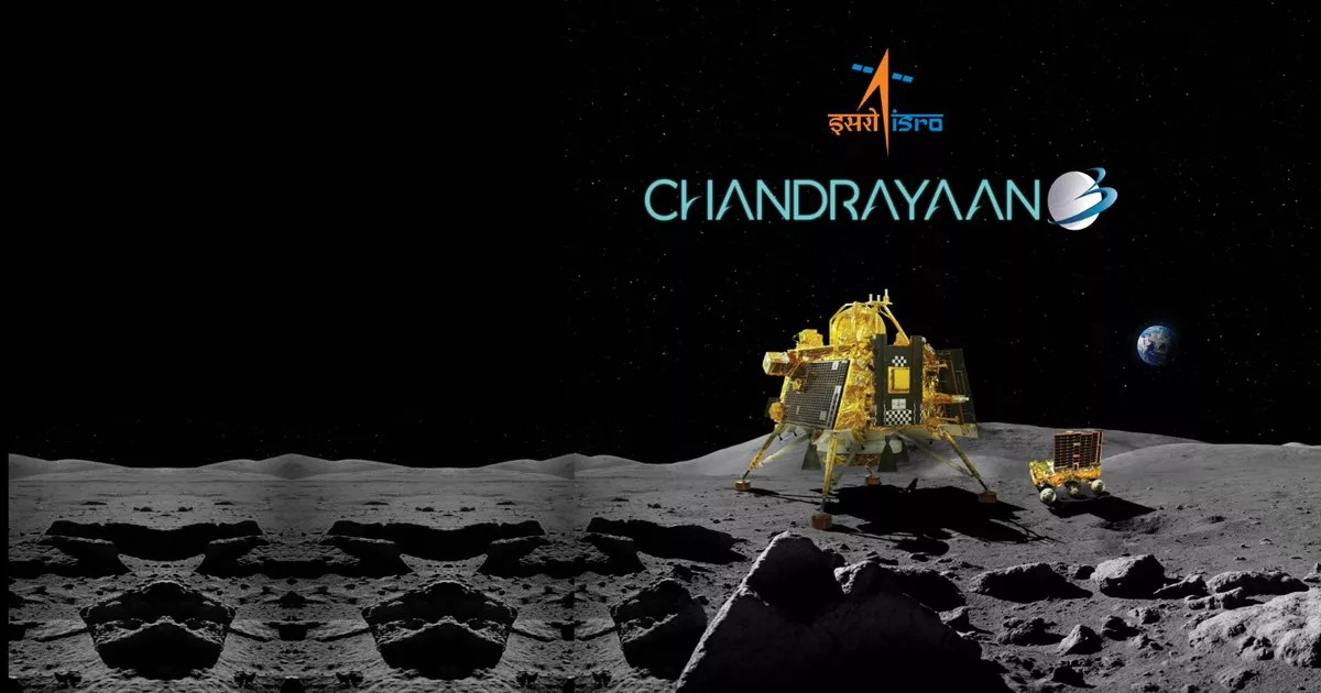 Καλλιτεχνική απεικόνιση του  Chandrayaan-3 l Εικόνα: Indian Space Research Organisation