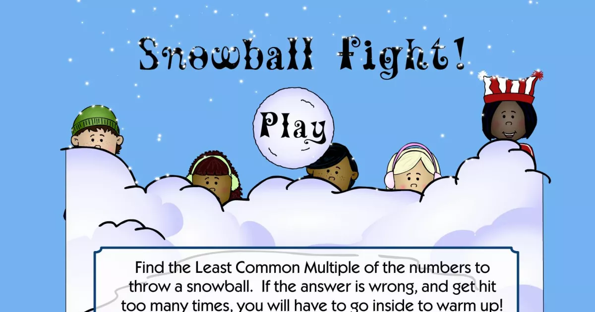 Παιχνίδια στο χιόνι με το Ελάχιστο Κοινό Πολλαπλάσιο