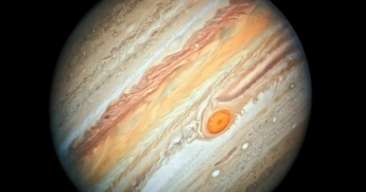 Νέα εντυπωσιακή φωτογραφία του Δία από το Hubble