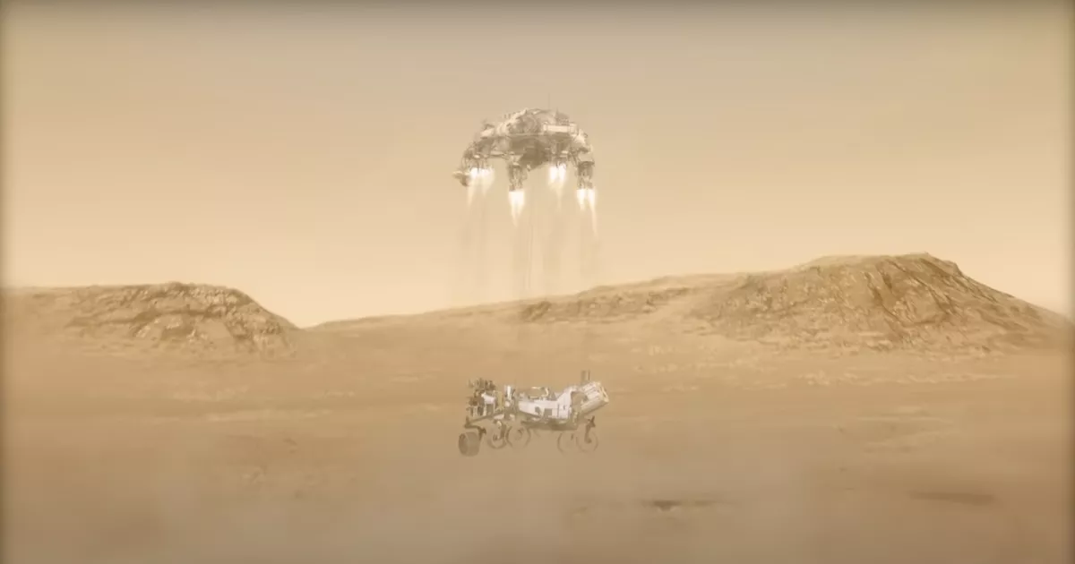 Το βίντεο από την προσεδάφιση του Perseverance στον πλανήτη Άρη