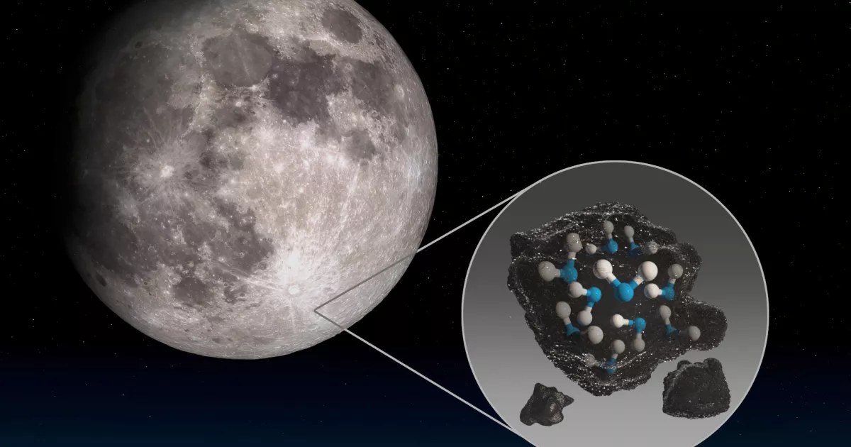 Νερό στη Σελήνη: Υπάρχει, είναι πόσιμο και άφθονο (Εικόνα NASA/Daniel Rutter)