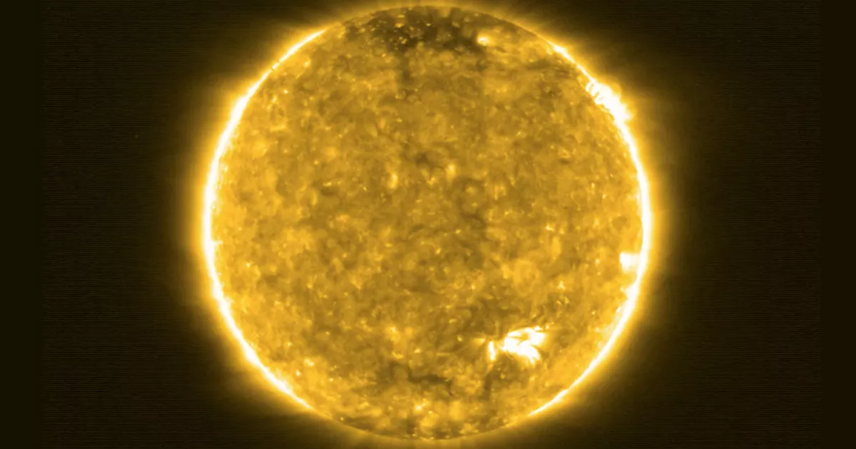 Το Solar Orbiter εντόπισε... «φωτιές κατασκήνωσης» στον Ήλιο (εικόνα NASA/ESA)