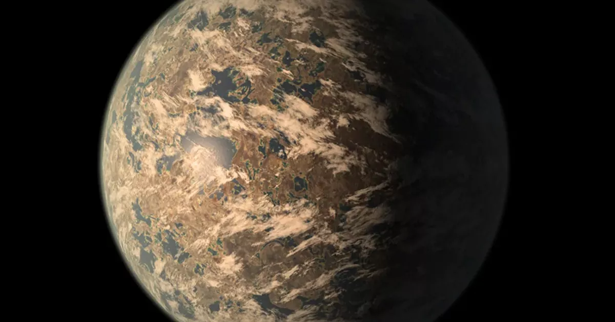 Ο TRAPPIST-1e είναι ένας βραχώδης εξωπλανήτης στην κατοικήσιμη ζώνη ενός άστρου που απέχει 40 έτη φωτός από τη Γη και μπορεί να έχει νερό και σύννεφα, όπως απεικονίζεται στην εικόνα.: NASA/JPL-Caltech/Wikimedia Commons